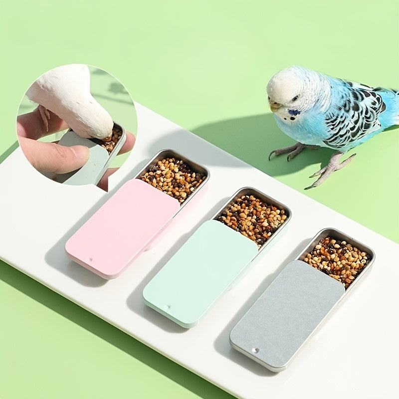 Bird Training Box For Hand-held Feeding Budgerigar Parrot Training