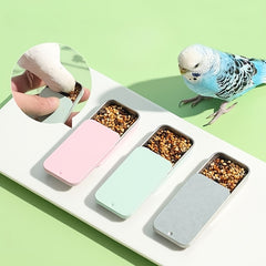 Bird Training Box For Hand-held Feeding Budgerigar Parrot Training