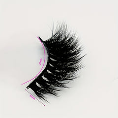 10 Pairs Thick False Eyelashes Fluffy Cluster Lashes Volume Curling Lashes