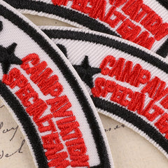 3pcs Embroidered Letter Applique Patch DIY Iron On Patch
