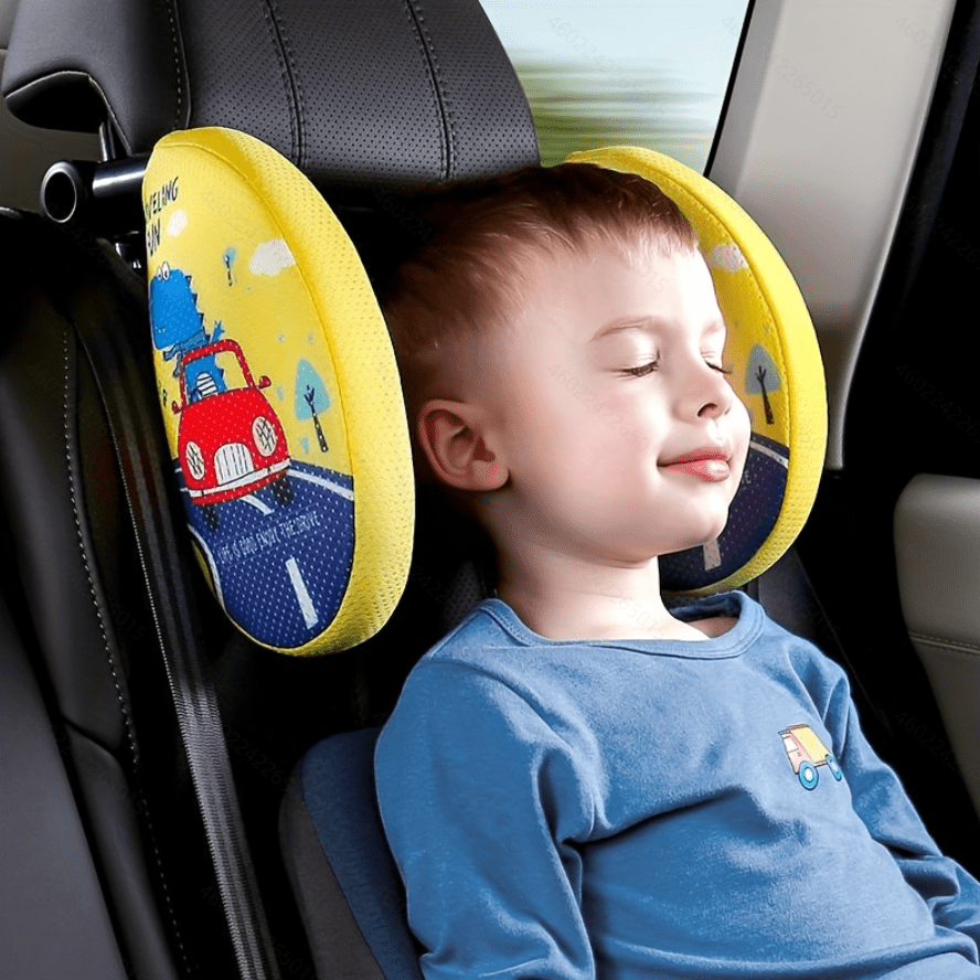 Car Headrest Neck Pillow Memory Foam Car Pillow Cartoon Children's Sleeping
