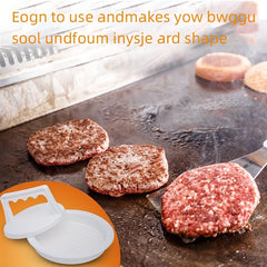 Round Burger Maker Press Patty Mold Meat Beef Grill Pie Mold Kitchen Tools