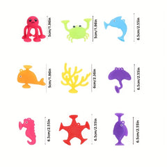 Dino & Marine Animal Suction Cup Toys