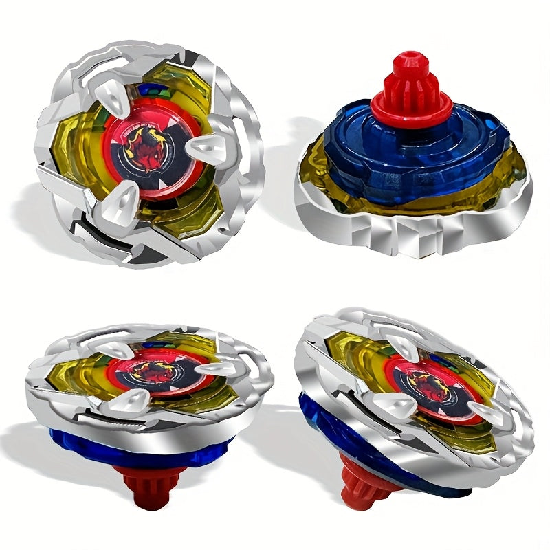 Aluminum Alloy Combat Rotating Gyroscope Launcher Toy for Kids
