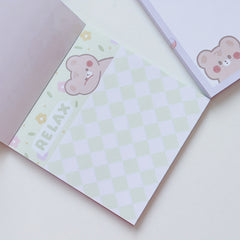 50pcs Animal Notepad for Office Home and DIY Projects