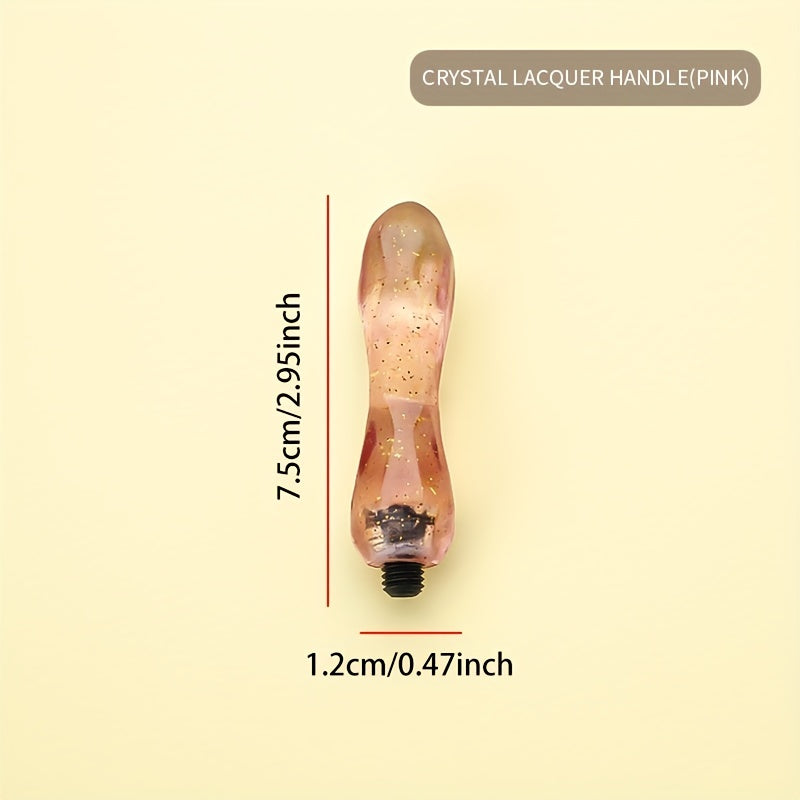 Wooden Seal Stamp Handle Fire Lacquer Seal Stamp Handle Accessories Shape