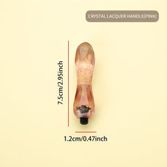 Wooden Seal Stamp Handle Fire Lacquer Seal Stamp Handle Accessories Shape