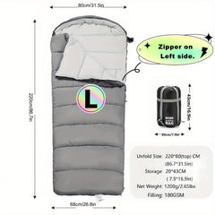 Thickened Comfort Sleeping Bag for Camping Hiking Traveling