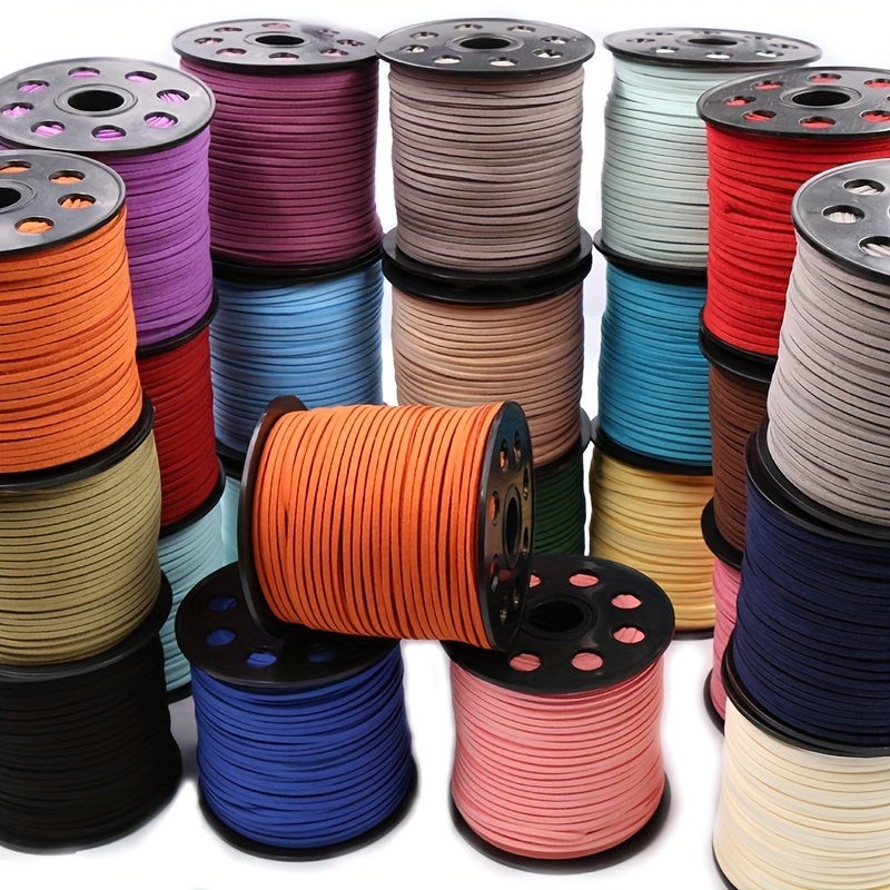 44 Meter Synthetic Leather Rope Strap For Jewelry DIY Dream Trackers Beads