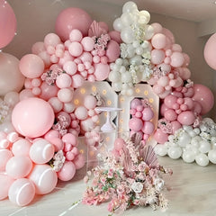 60 Light Pink Party Latex Balloons 5inch Garland Arch Kit Baby