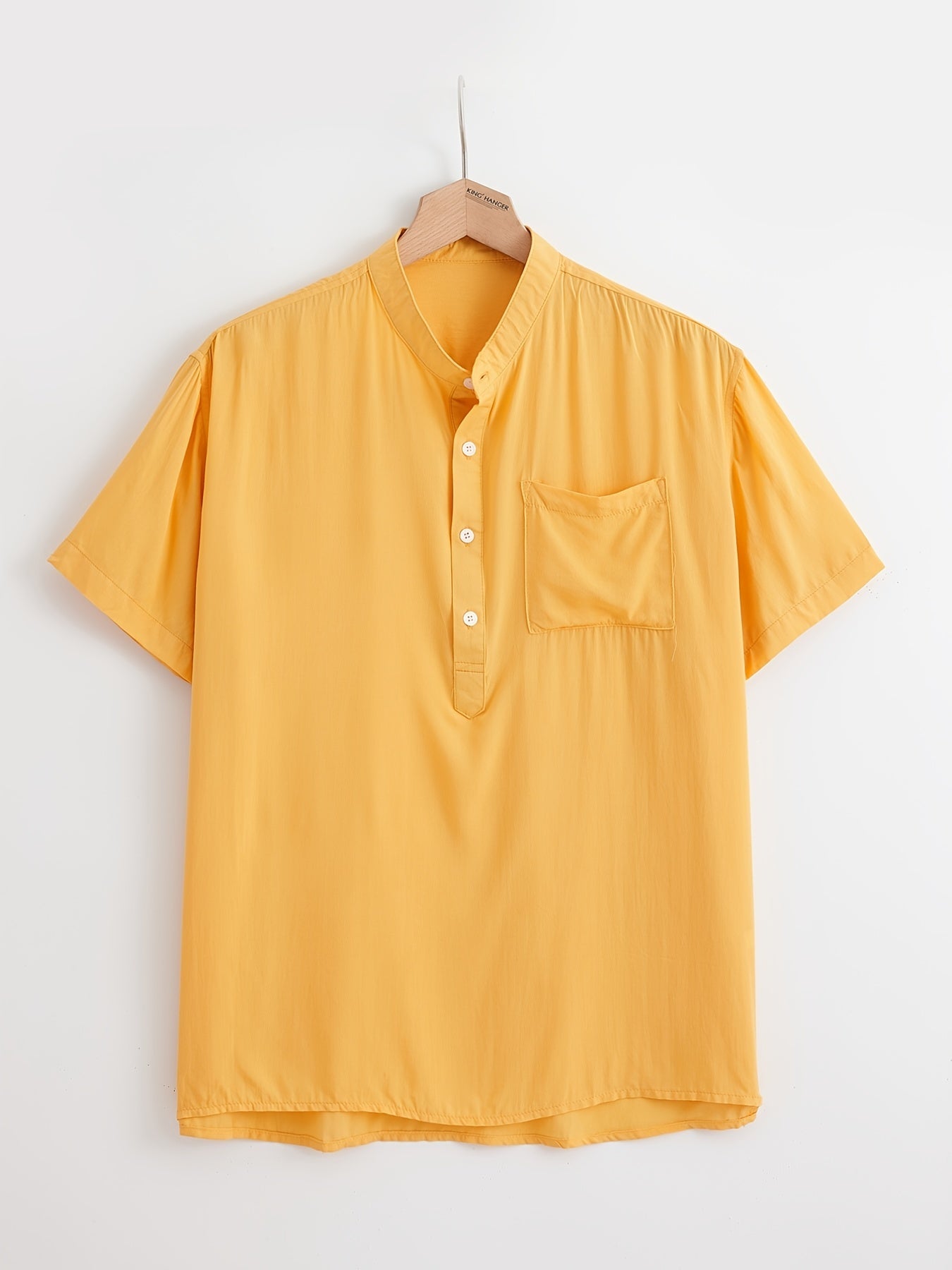Men's Short Sleeve Leisure Shirt for Spring & Summer
