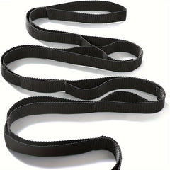 10 Loops Yoga Stretching Strap Non Elastic Resistance Bands