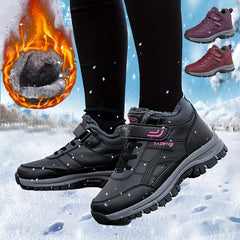 Women's Warm Hiking Boots Non Slip Outdoor Snow Boots