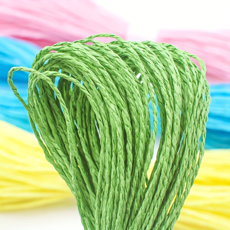 Dry Lafite Monochrome Paper Rope Hemp Rope Handicraft Ribbon Bouquets Wrapping