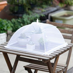 6pcs Large Outdoor Food Cover Mesh Screen Tents Umbrella Fly Food Covers