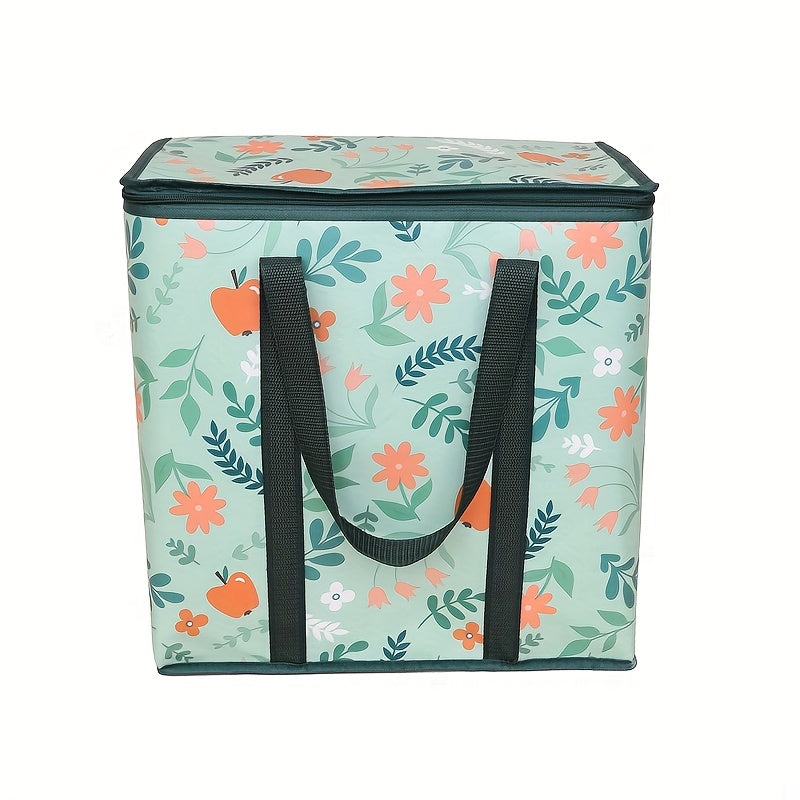 Large Capacity Insulated Cooler Bag Waterproof Reusable Foldable