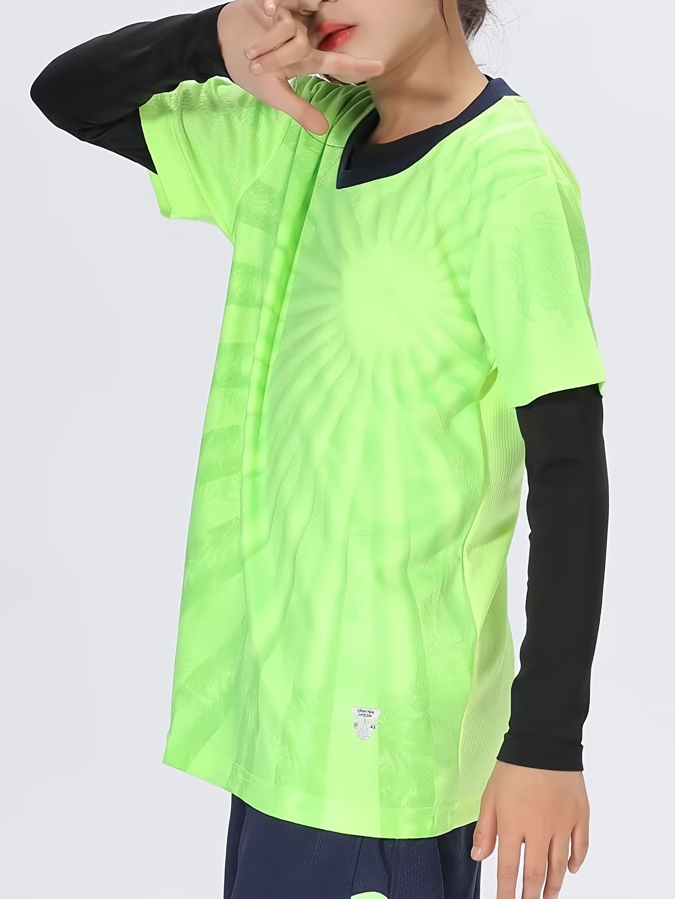Breathable Soccer Jersey Suit For Kids Sports Training