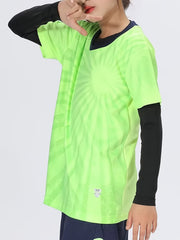 Breathable Soccer Jersey Suit For Kids Sports Training