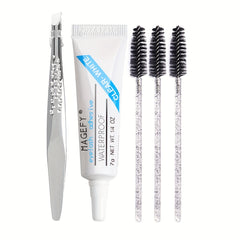 220pcs Fishtail Eyelash Extension Tool Set C Curl 9-13mm Mixed Package