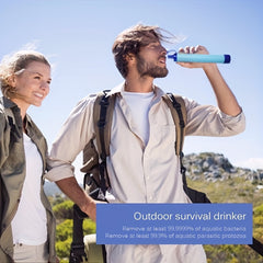 Outdoor Water Purifier for Camping Hiking Emergency