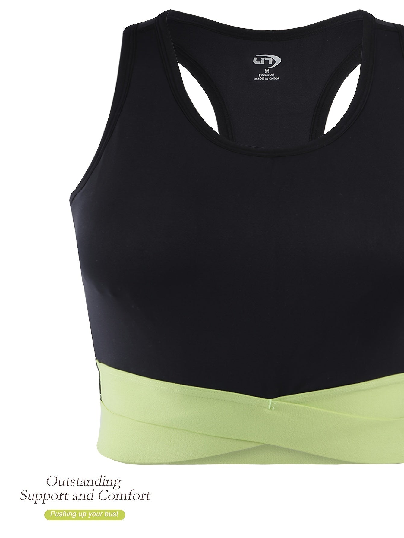 Women's Contrast Racerback Sports Tank Top Yoga Sleeveless Activewear