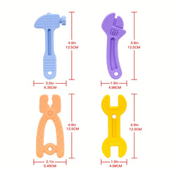 Baby Teething Toys Freezer BPA Silicone Molar Teether Chew Toys