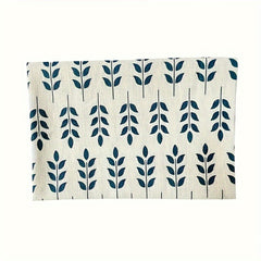 6pcs Plant Series Burlap Fabric for DIY Sewing Craft