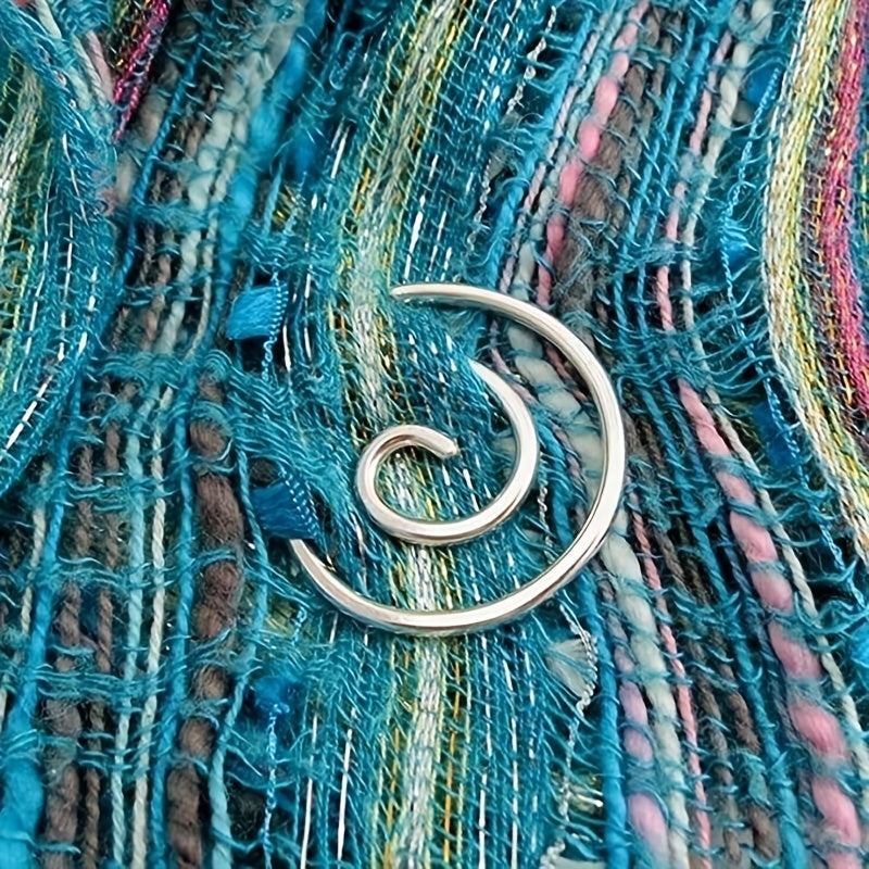 Spiral Cable Knitting Needle Bent Tapestry Needles Circle Spi