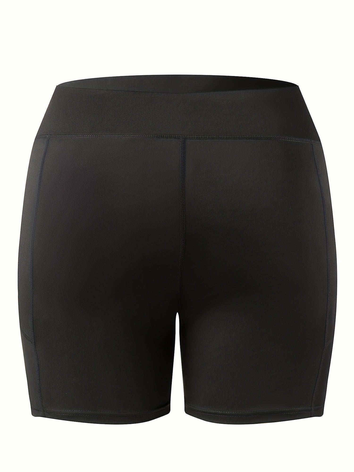 High Rise Mesh Fitness Shorts