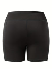 High Rise Mesh Fitness Shorts