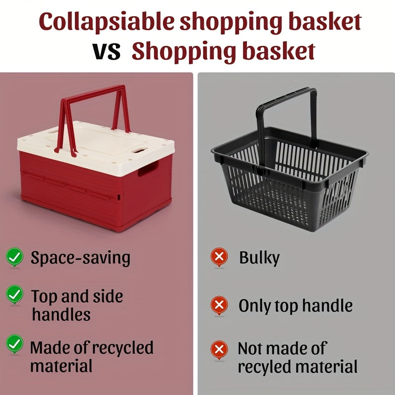 Foldable Building Block Toy Storage Box Organizing Basket