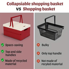 Foldable Building Block Toy Storage Box Organizing Basket