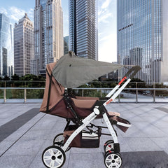 Stroller Sunshade Waterproof UV Protection Canopy