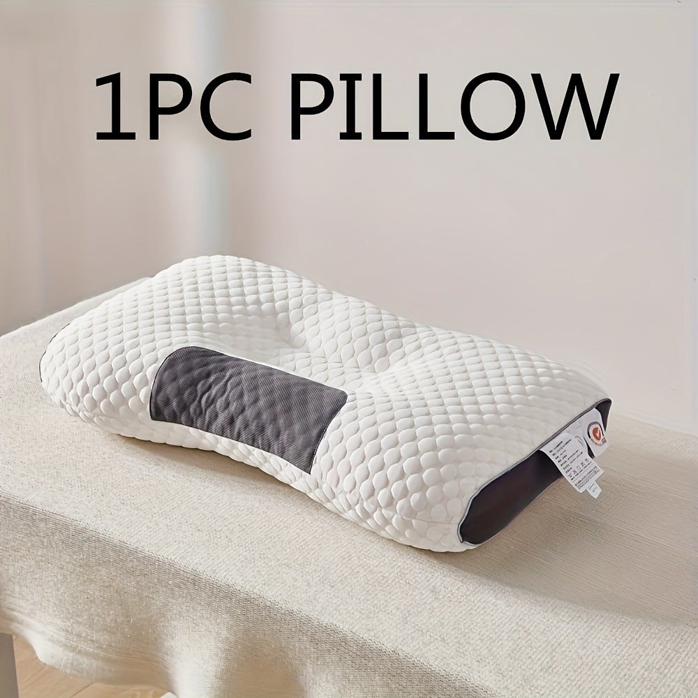 Knitted Cotton Thin Pillow Cervical Neck Protection Massage Pillow Core