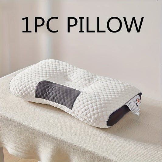 Knitted Cotton Thin Pillow Cervical Neck Protection Massage Pillow Core