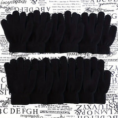 Kids Winter Magic Gloves Stretchy Warm Knitted Gloves Boys Girls