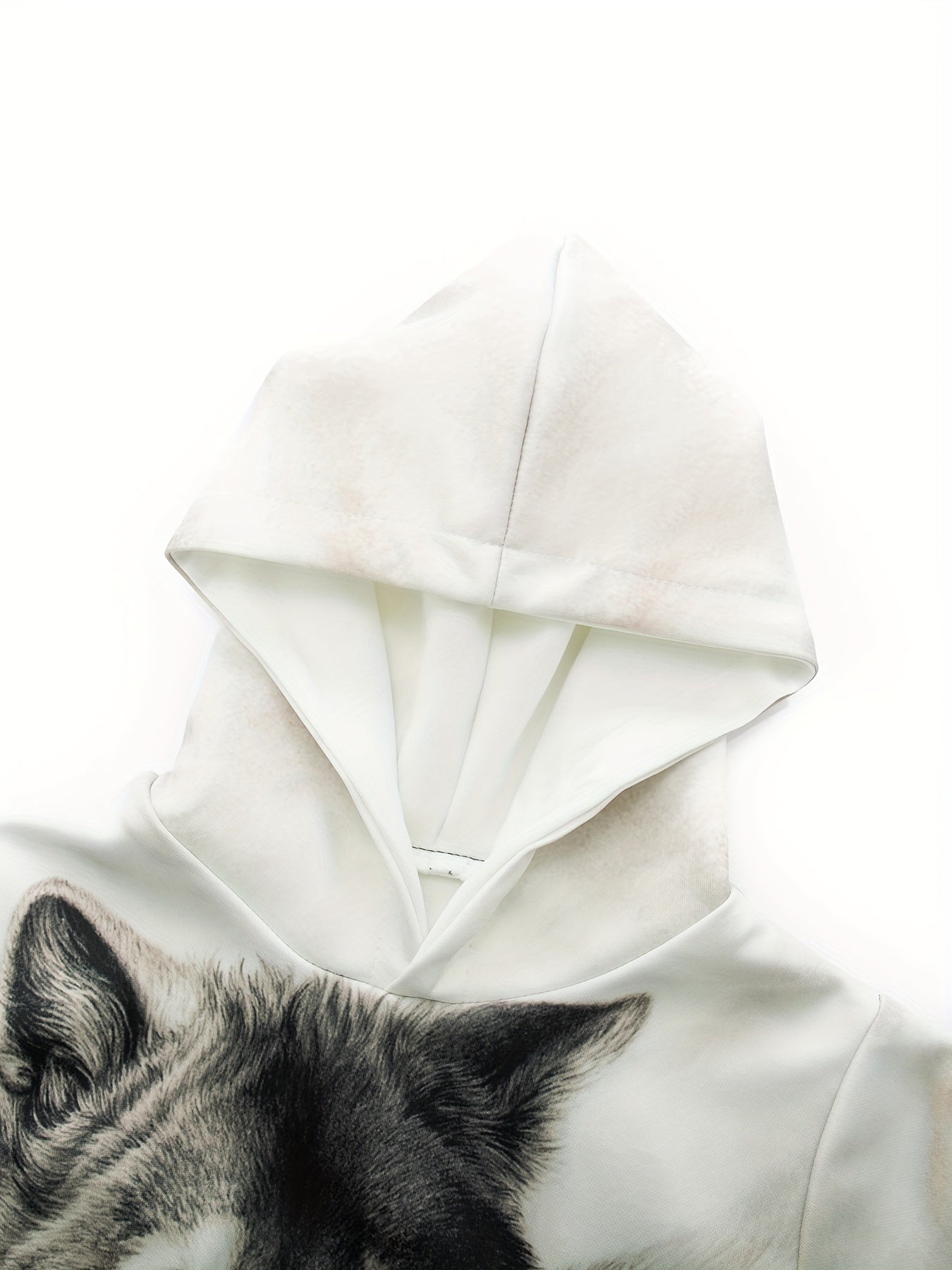 3D Winter Wolves Kid's Hoodie Pullover Top for Spring Fall