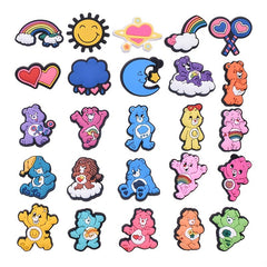 Bear Shoes Charms for Clogs Slides Sandals PVC Decorations