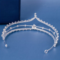 Girl's Fairy Birthday Rhinestone Crown Tiara
