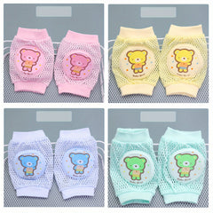 2pcs Baby Breathable Knee Pads - Knees Protectors & Playable Kneepads