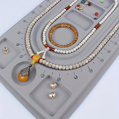 1PC Beads Board Bracelet Necklace Disk Beaded Table Beaded Measuring Disk