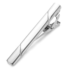 4pcs Men's Solid Tie Clips Set