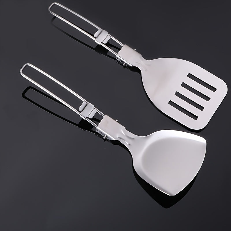 304 Stainless Steel Cutlery Set Portable Folding Kitchenware