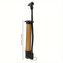 Portable Air Pump With Needle For Ball Sports and Bicycles