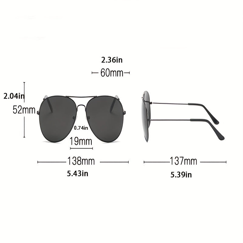 Men Retro Sunglasses UV Protection Summer Sunglasses