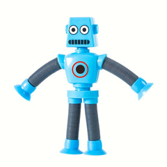 Suction Cup Robot w/ Retractable Tubes Fidget Toy