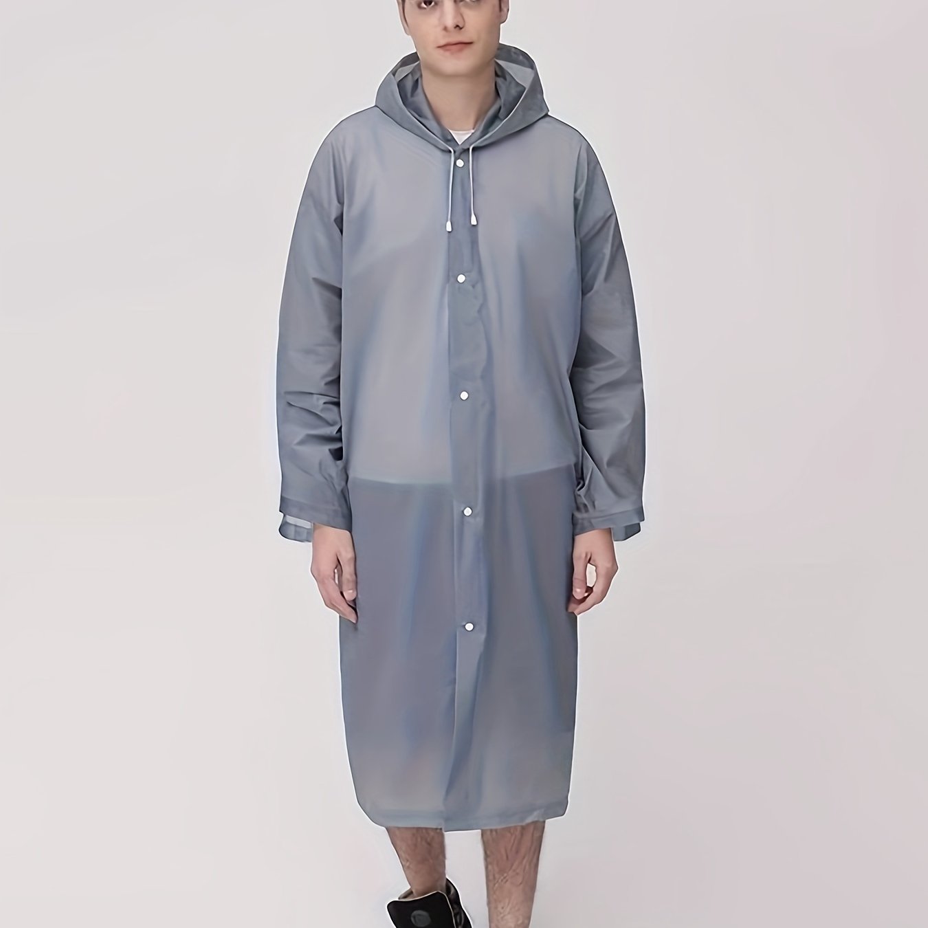 Unisex Outdoor Lightweight Poncho Raincoat for Hiking Camping Fishing