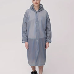 Unisex Outdoor Lightweight Poncho Raincoat for Hiking Camping Fishing