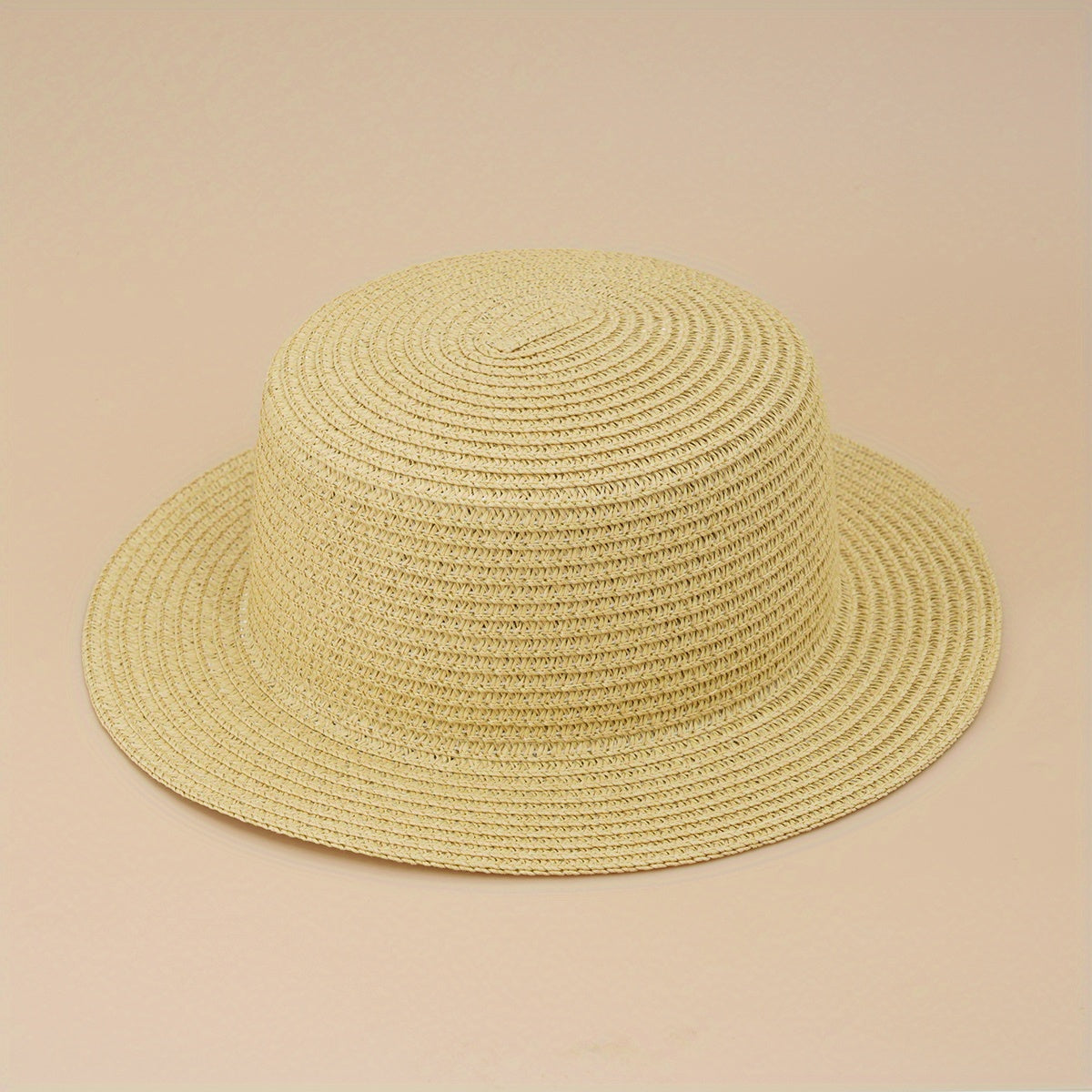 Summer Sun Hat Straw Fedora Cap Women Outdoor Beach Hat