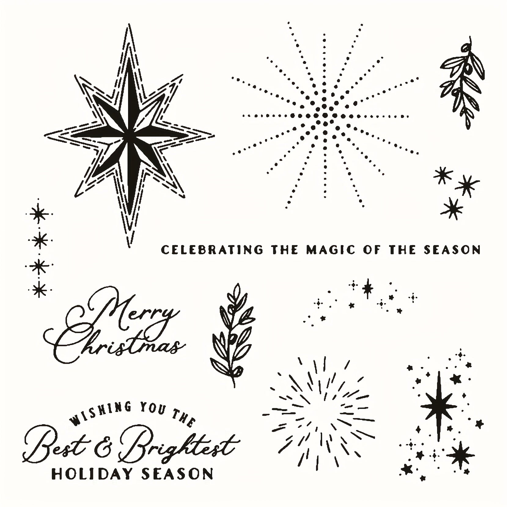 Christmas Metal Cutting Dies And Stamps For DIY Scrapbooking